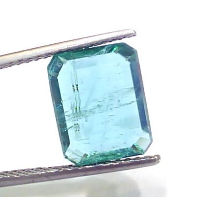 7.11 Ct Untreated Natural Zambian Emerald Gemstone Panna Gems AAAAA