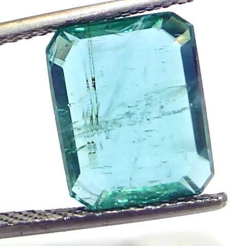 7.11 Ct Untreated Natural Zambian Emerald Gemstone Panna Gems AAAAA