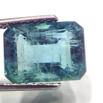 7.30 Ct Certified Untreated Natural Zambian Emerald Gemstone Panna