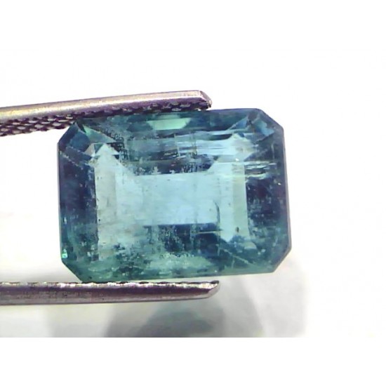 7.30 Ct Certified Untreated Natural Zambian Emerald Gemstone Panna