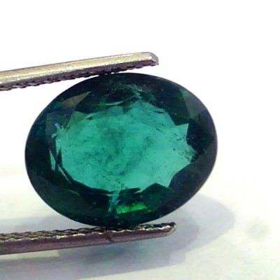 7.43 Ct Untreated Unheated Natural Zambian Emerald Gemstone AAA