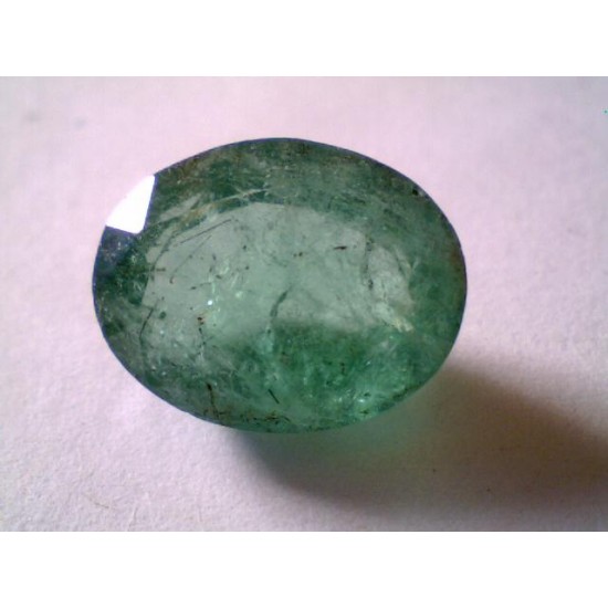 7.56 Ct Untreated Natural Zambian Emerald Gemstone Panna stone