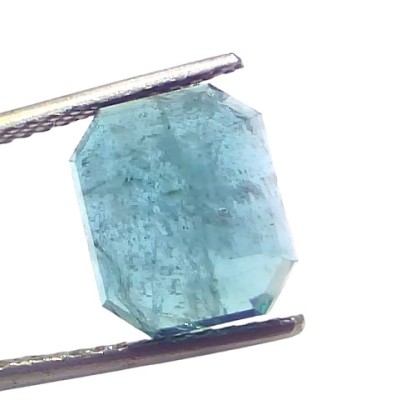 7.86 Ct GII Certified Untreated Natural Zambian Emerald Panna Gems 7.86 Ct GII Certified Untreated Natural Zambian Emerald Panna Gems