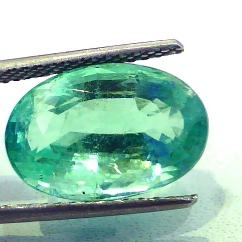 8.09 Ct Untreated Unheated Natural Coloumbian Emerald "RARE"