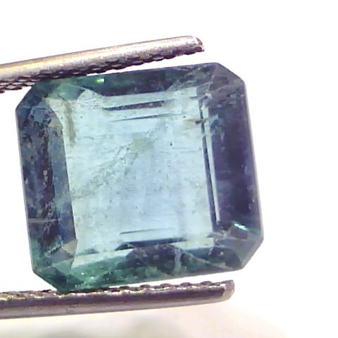 8.23 Ct Certified Untreated Natural Zambian Emerald Gemstone Panna
