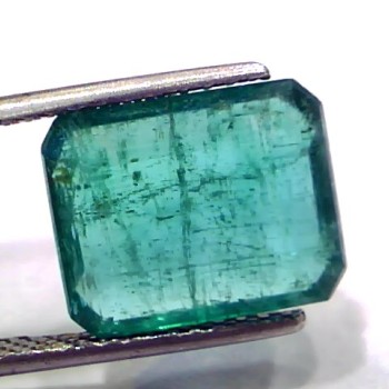 8.28 Ct GII Certified Untreated Natural Zambian Emerald Gems AAA