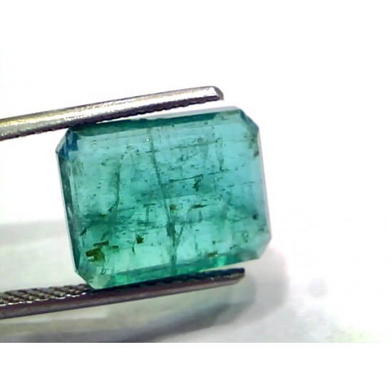 8.28 Ct GII Certified Untreated Natural Zambian Emerald Gems AAA