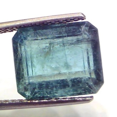 8.56 Ct Certified Untreated Natural Zambian Emerald Gemstone Panna
