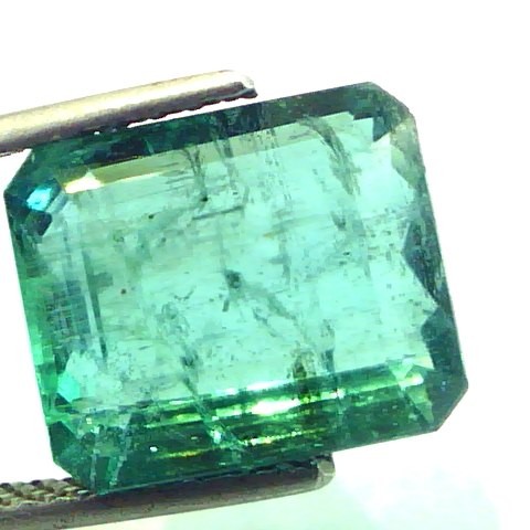 8.60 Ct Unheated Untreated Natural Zambian Emerald Premium ++