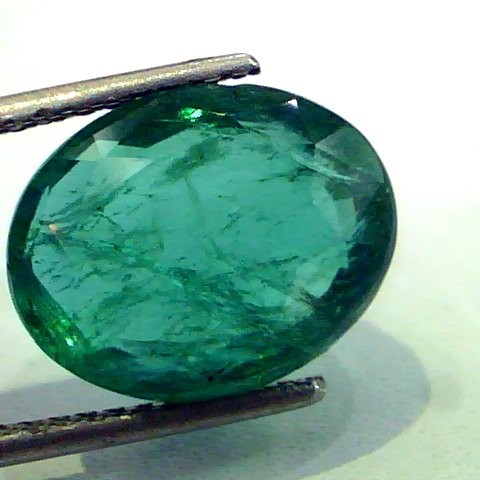 8.62 Ct Untreated Natural Zambian Emerald Gemstone AA