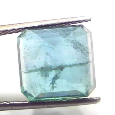 9.66 Ct Certified Untreated Natural Zambian Emerald Gemstone Panna