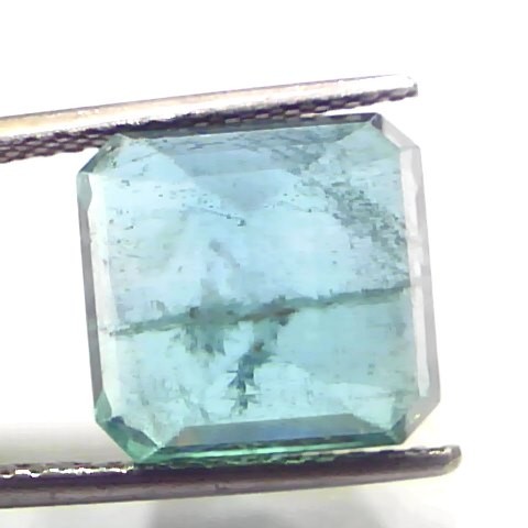 9.66 Ct Certified Untreated Natural Zambian Emerald Gemstone Panna