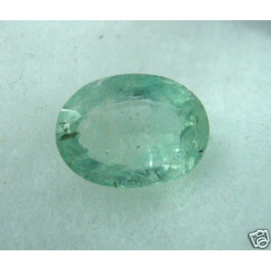 6.61 Carat Natural Light Columbia Emerald Gemstone,Natural Beryl