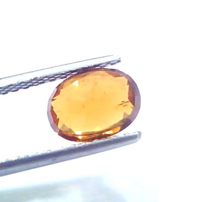 1.97 Ct Untreated Natural Ceylon Gomedh/Hessonite Gemstone