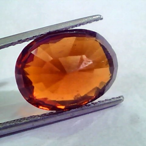 Huge 10.35 Ct Untreated Natural Ceylon Gomedh/Hessonite Gems
