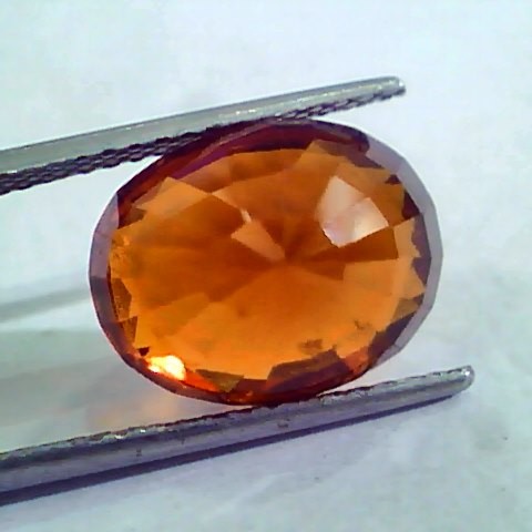 Huge 11.03 Ct Untreated Natural Ceylon Gomedh/Hessonite Gems