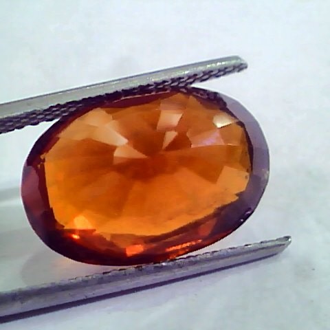 Huge 11.38 Ct Untreated Natural Ceylon Gomedh/Hessonite Gems