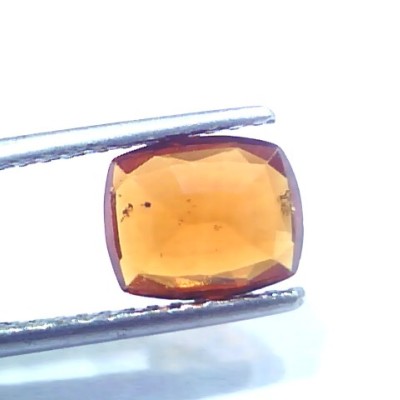 2.04 Ct Untreated Natural Ceylon Gomedh/Hessonite Gemstone