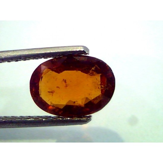2.29 Ct Untreated Natural Ceyloni Gomedh/Hessonite Gems For Rahu