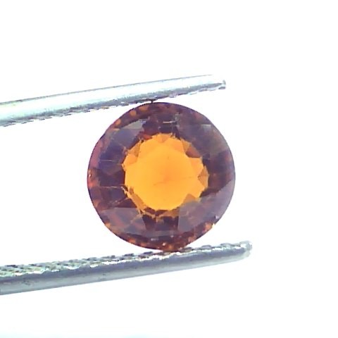 2.46 Ct Untreated Natural Ceylon Gomedh/Hessonite Gemstone