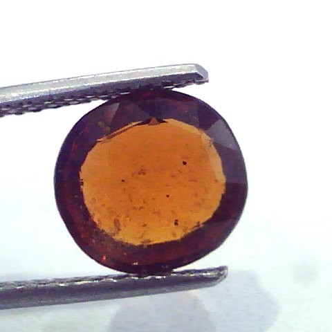 2.88 Ct Untreated Natural Ceyloni Gomedh/Hessonite Gemstone