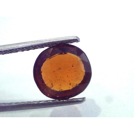 2.88 Ct Untreated Natural Ceyloni Gomedh/Hessonite Gemstone