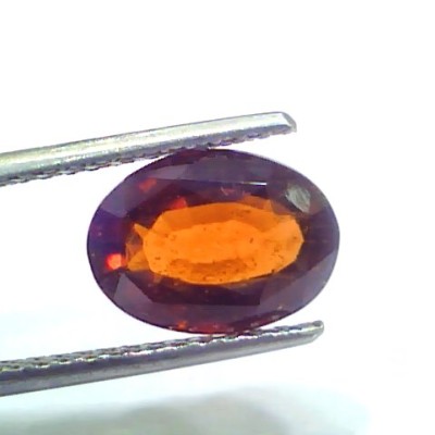 3.47 Ct Untreated Natural Ceylon Gomedh/Hessonite Gemstone