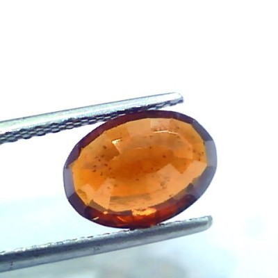 3.47 Ct Untreated Natural Ceylon Gomedh/Hessonite Gemstone