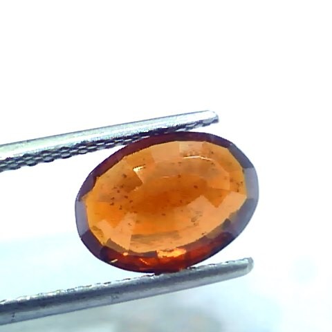 3.47 Ct Untreated Natural Ceylon Gomedh/Hessonite Gemstone