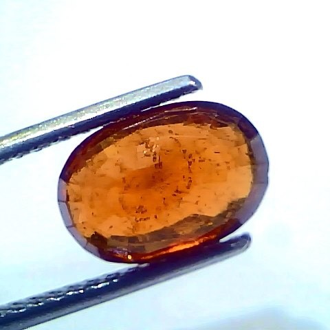 3.54 Ct Untreated Natural Ceylon Gomedh/Hessonite Gemstone