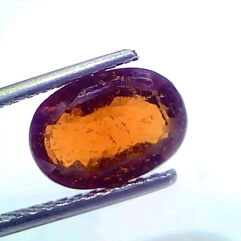 3.54 Ct Untreated Natural Ceylon Gomedh/Hessonite Gemstone
