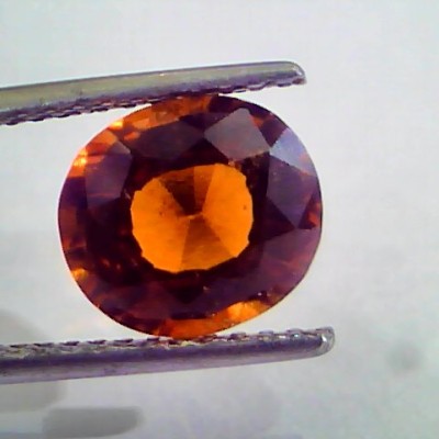 3.83 Ct Unheated Untreated Premium Natural Ceylon Gomedh/Hessonite