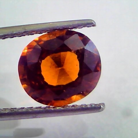 3.83 Ct Unheated Untreated Premium Natural Ceylon Gomedh/Hessonite
