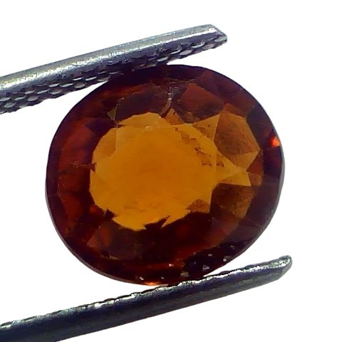 3.88 Ct Untreated Natural Ceylon Gomedh/Hessonite Gemstone For Rahu 3.88 Ct Untreated Natural Ceylon Gomedh/Hessonite Gemstone For Rahu