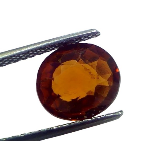 3.88 Ct Untreated Natural Ceylon Gomedh/Hessonite Gemstone For Rahu