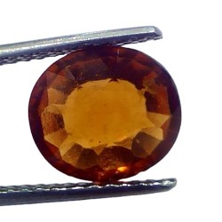 4.02 Ct Untreated Natural Ceylon Gomedh/Hessonite Gemstone For Rahu
