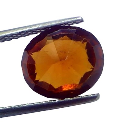 4.19 Ct Untreated Natural Ceylon Gomedh/Hessonite Gemstone For Rahu 4.19 Ct Untreated Natural Ceylon Gomedh/Hessonite Gemstone For Rahu