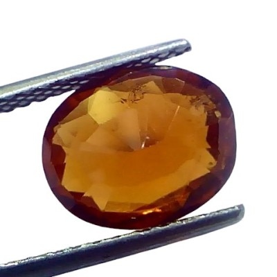 4.28 Ct Untreated Natural Ceylon Gomedh/Hessonite Gemstone For Rahu 4.28 Ct Untreated Natural Ceylon Gomedh/Hessonite Gemstone For Rahu