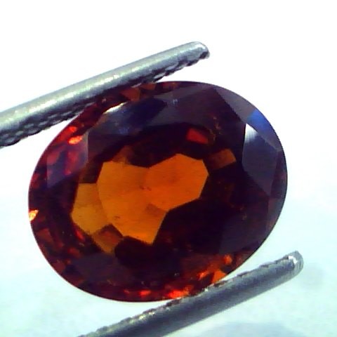 4.51 Ct Untreated Natural Ceyloni Gomedh/Hessonite Gemstone