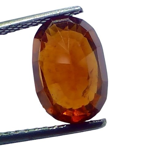 4.63 Ct Untreated Natural Ceylon Gomedh/Hessonite Gemstone For Rahu 4.63 Ct Untreated Natural Ceylon Gomedh/Hessonite Gemstone For Rahu