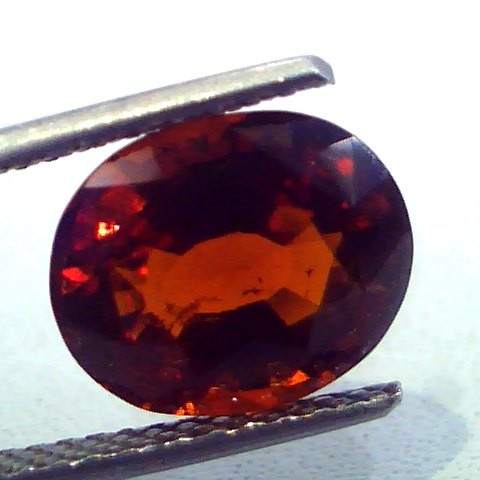4.68 Ct Untreated Natural Ceyloni Gomedh/Hessonite Gemstone