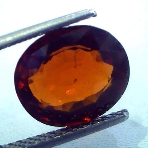 4.78 Ct Untreated Natural Ceyloni Gomedh/Hessonite Gemstone