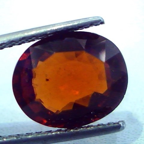 4.81 Ct Untreated Natural Ceyloni Gomedh/Hessonite Gemstone For Rahu