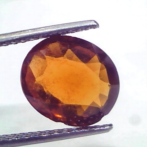 4.86 Ct Untreated Natural Ceylon Gomedh/Hessonite Gemstone