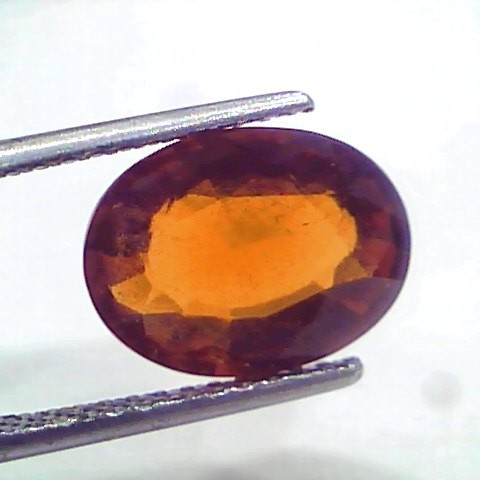 5.02 Ct Untreated Natural Ceylon Gomedh/Hessonite Gemstone