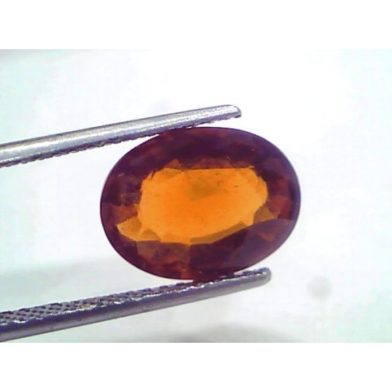 5.02 Ct Untreated Natural Ceylon Gomedh/Hessonite Gemstone