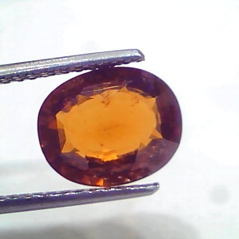 5.00 Ct Untreated Natural Ceylon Gomedh/Hessonite Gemstone