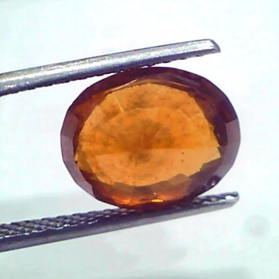 5.05 Ct Untreated Natural Ceylon Gomedh/Hessonite Gemstone