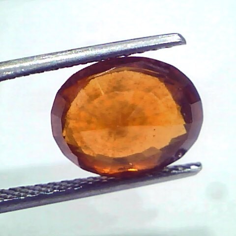 5.05 Ct Untreated Natural Ceylon Gomedh/Hessonite Gemstone