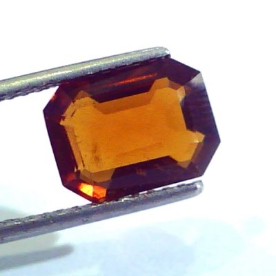 5.09 Ct Untreated Natural Ceyloni Gomedh/Hessonite Gemstone